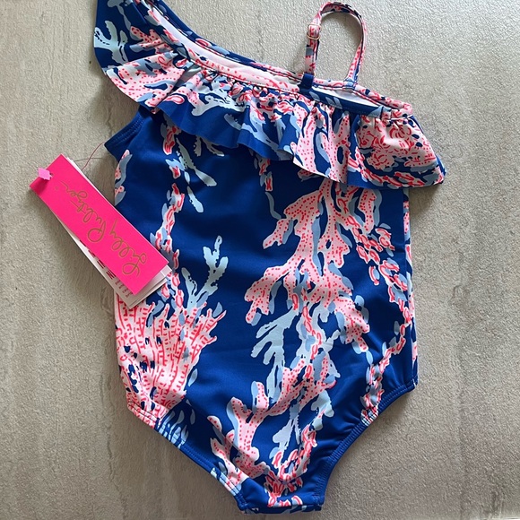 {Lilly Pulitzer} Brand New Zita Swimsuit UPF 50+ - Picture 9 of 12